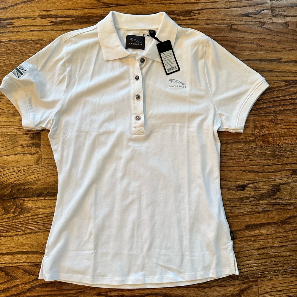 Jaguar shirt size 10/Med NWT. Bought from Jag store and never wore.